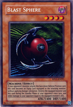 Blast Sphere [RP01-EN091] Secret Rare | Shuffle n Cut Hobbies & Games