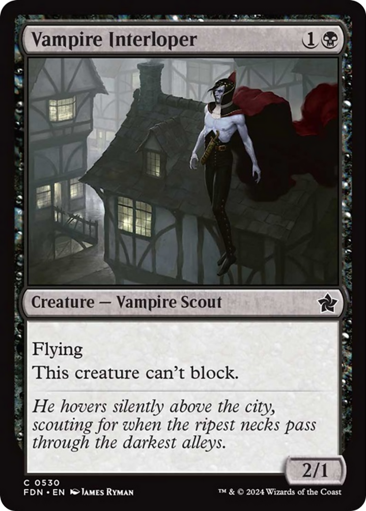 Vampire Interloper [Foundations] | Shuffle n Cut Hobbies & Games