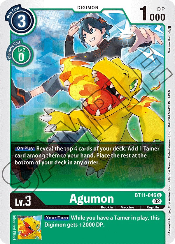 Agumon [BT11-046] [Dimensional Phase] | Shuffle n Cut Hobbies & Games