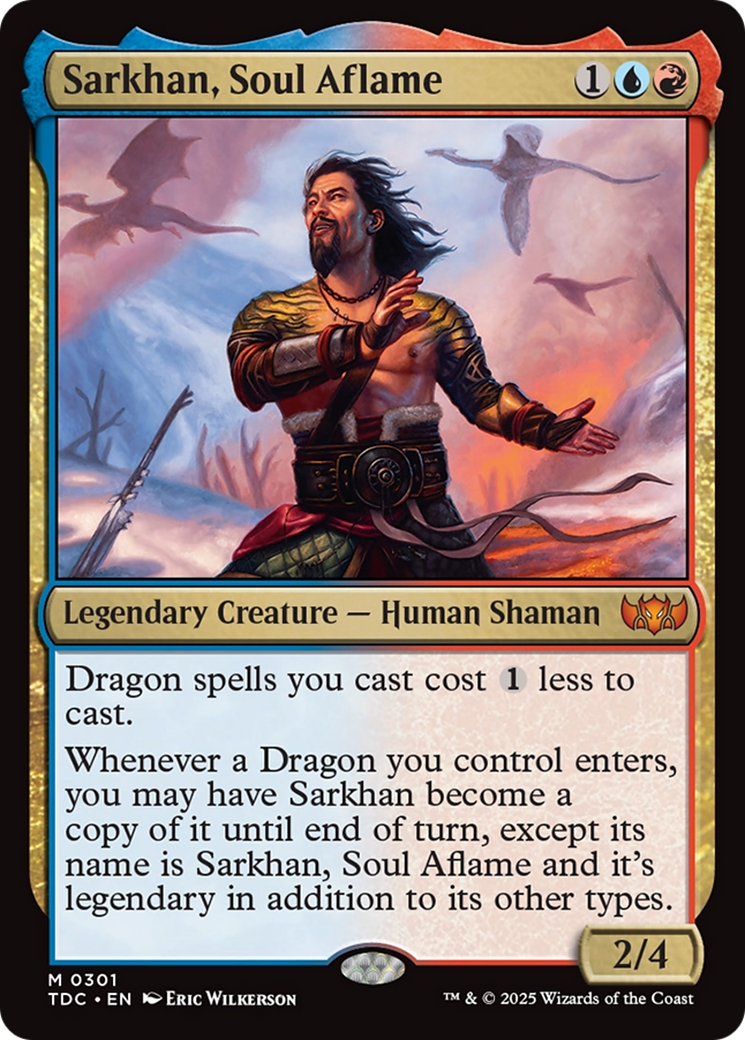 Sarkhan, Soul Aflame [Tarkir: Dragonstorm Commander] | Shuffle n Cut Hobbies & Games