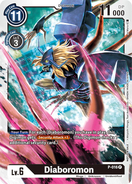 Diaboromon [P-016] [Promotional Cards] | Shuffle n Cut Hobbies & Games