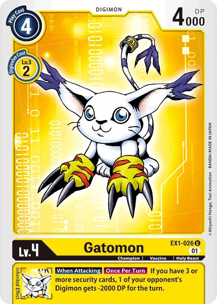 Gatomon [EX1-026] [Classic Collection] | Shuffle n Cut Hobbies & Games