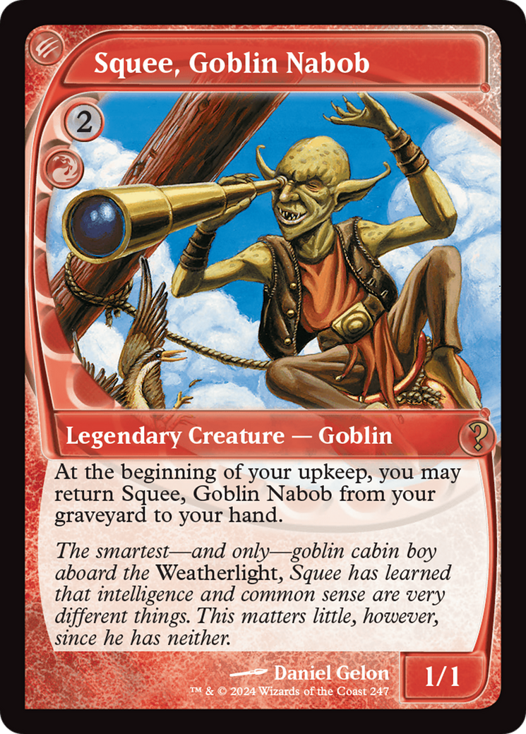 Squee, Goblin Nabob (Future Sight) [Mystery Booster 2] | Shuffle n Cut Hobbies & Games