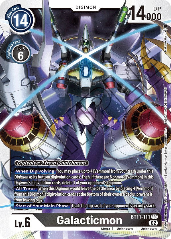 Galacticmon [BT11-111] [Dimensional Phase] | Shuffle n Cut Hobbies & Games