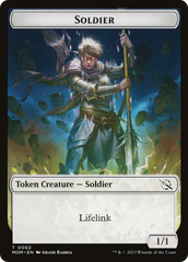 Soldier // Kraken Double-Sided Token [March of the Machine Tokens] | Shuffle n Cut Hobbies & Games