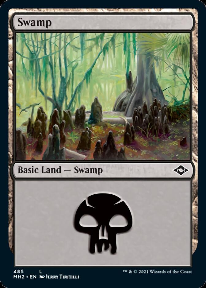 Swamp (485) (Foil Etched) [Modern Horizons 2] | Shuffle n Cut Hobbies & Games