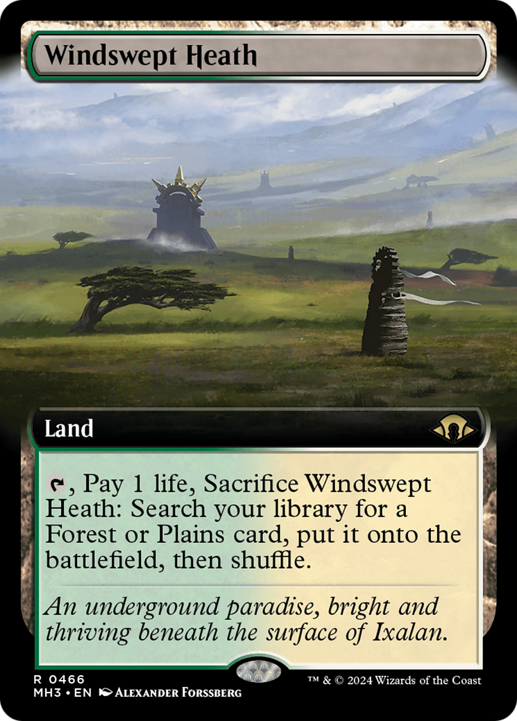 Windswept Heath (Extended Art) [Modern Horizons 3] | Shuffle n Cut Hobbies & Games