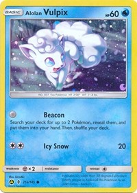 Alolan Vulpix (21a/145) (Alternate Art Promo) [Sun & Moon: Guardians Rising] | Shuffle n Cut Hobbies & Games