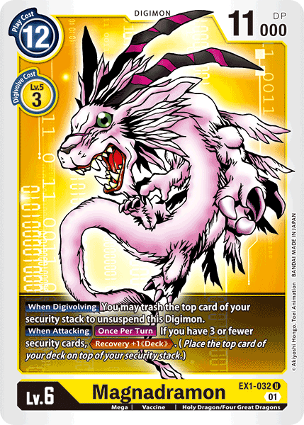 Magnadramon [EX1-032] [Classic Collection] | Shuffle n Cut Hobbies & Games