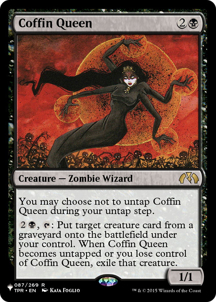 Coffin Queen [The List] | Shuffle n Cut Hobbies & Games