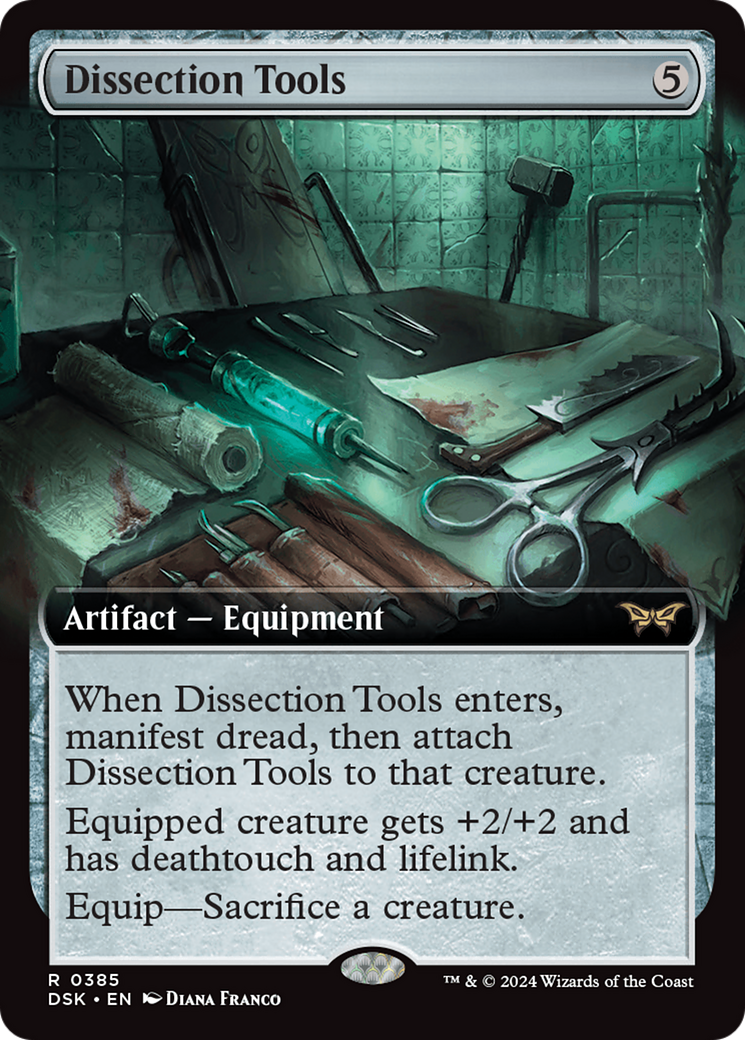 Dissection Tools (Extended Art) [Duskmourn: House of Horror] | Shuffle n Cut Hobbies & Games