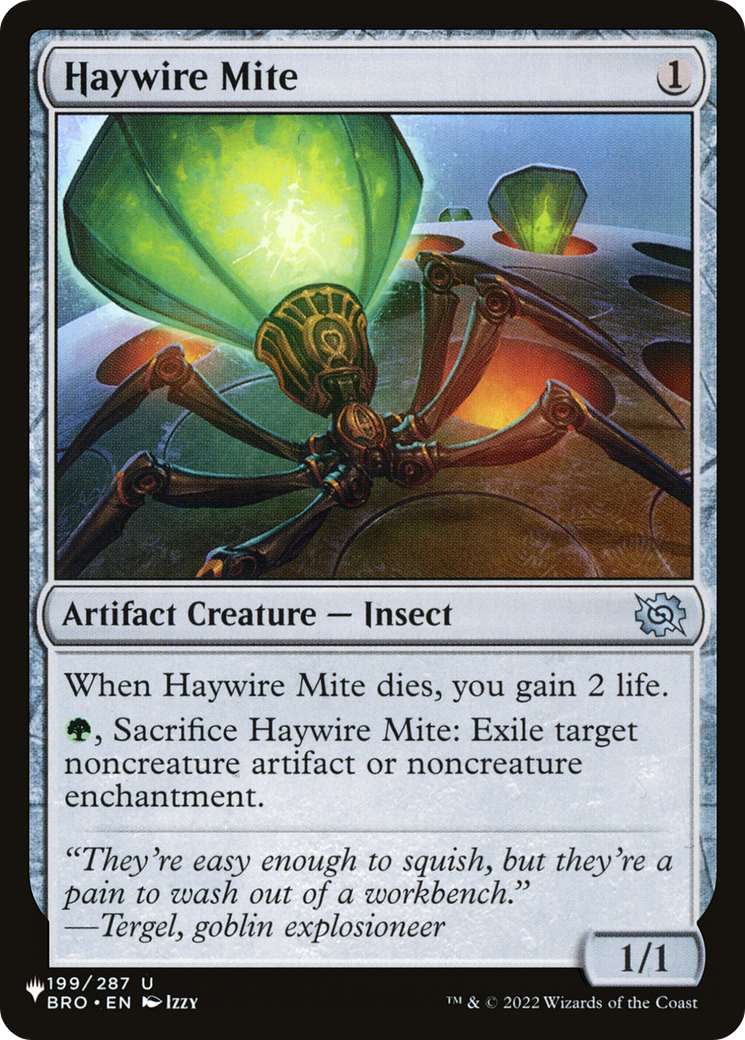 Haywire Mite [The List] | Shuffle n Cut Hobbies & Games