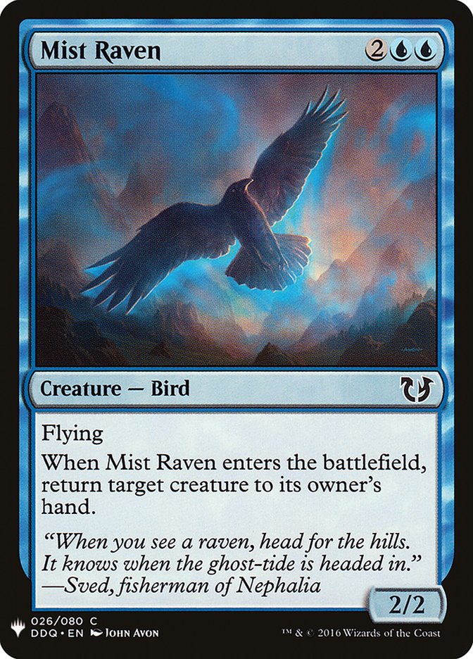 Mist Raven [Mystery Booster] | Shuffle n Cut Hobbies & Games