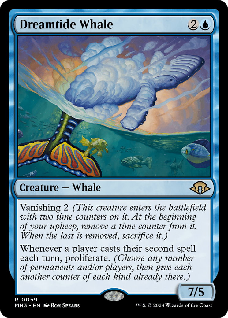 Dreamtide Whale [Modern Horizons 3] | Shuffle n Cut Hobbies & Games