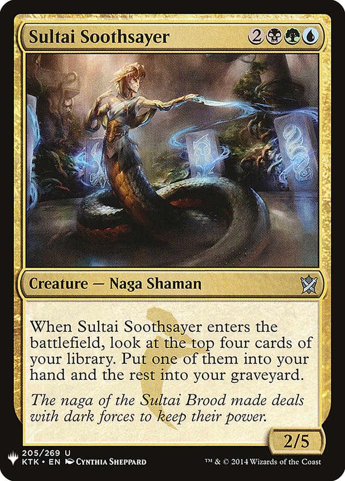 Sultai Soothsayer [Mystery Booster] | Shuffle n Cut Hobbies & Games