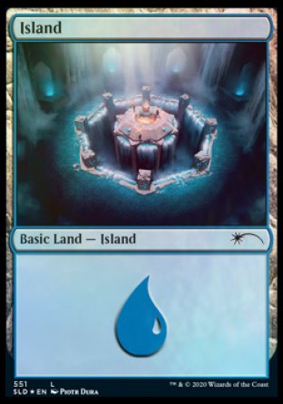 Island (Archaeology) (551) [Secret Lair Drop Promos] | Shuffle n Cut Hobbies & Games