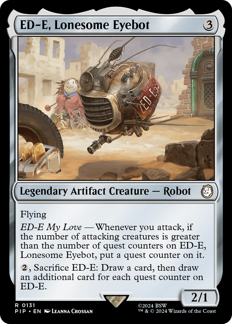 ED-E, Lonesome Eyebot [Fallout] | Shuffle n Cut Hobbies & Games