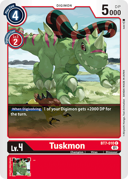 Tuskmon [BT7-010] [Next Adventure] | Shuffle n Cut Hobbies & Games