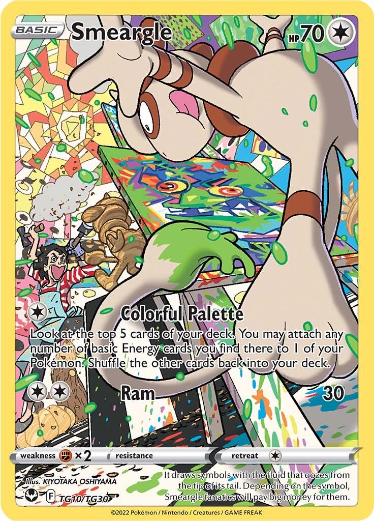 Smeargle (TG10/TG30) [Sword & Shield: Silver Tempest] | Shuffle n Cut Hobbies & Games