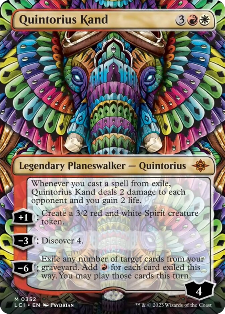 Quintorius Kand (0352) (Borderless) [The Lost Caverns of Ixalan] | Shuffle n Cut Hobbies & Games