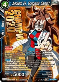 Android 21, Scholarly Gambit (P-202) [Promotion Cards] | Shuffle n Cut Hobbies & Games