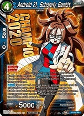 Android 21, Scholarly Gambit (P-202) [Promotion Cards] | Shuffle n Cut Hobbies & Games