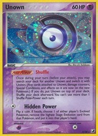 Unown (D) (D/28) [EX: Unseen Forces] | Shuffle n Cut Hobbies & Games