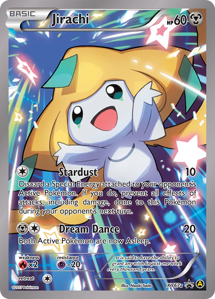 Jirachi (XY67a) [Alternate Art Promos] | Shuffle n Cut Hobbies & Games