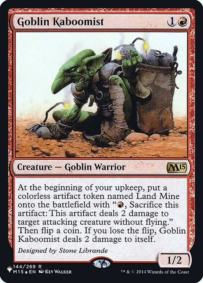 Goblin Kaboomist [Secret Lair: Heads I Win, Tails You Lose] | Shuffle n Cut Hobbies & Games