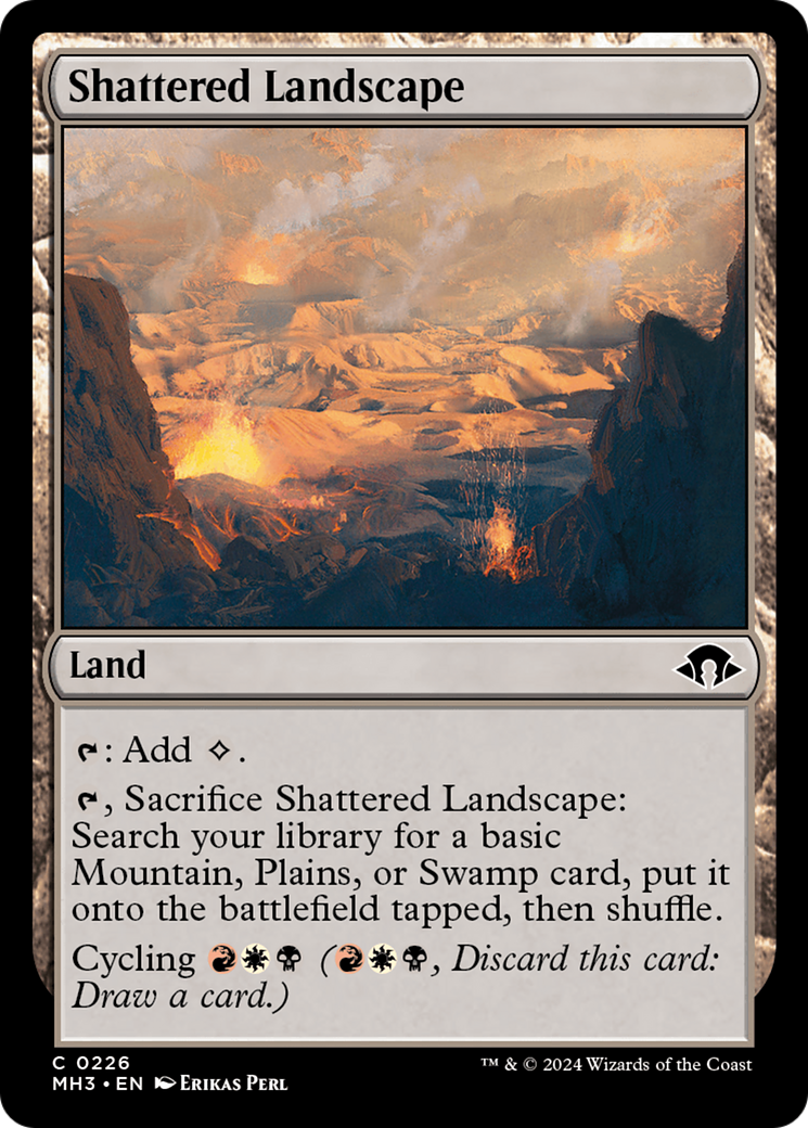 Shattered Landscape [Modern Horizons 3] | Shuffle n Cut Hobbies & Games