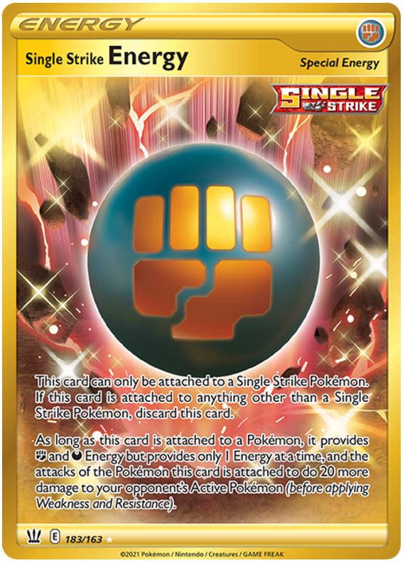 Single Strike Energy (183/163) [Sword & Shield: Battle Styles] | Shuffle n Cut Hobbies & Games