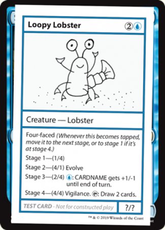 Loopy Lobster (2021 Edition) [Mystery Booster Playtest Cards] | Shuffle n Cut Hobbies & Games