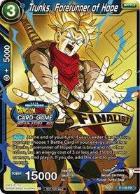 Trunks, Forerunner of Hope (Championship Final 2019) (Finalist) (P-139) [Tournament Promotion Cards] | Shuffle n Cut Hobbies & Games