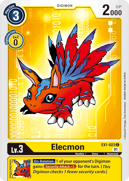 Elecmon [EX1-023] [Classic Collection] | Shuffle n Cut Hobbies & Games