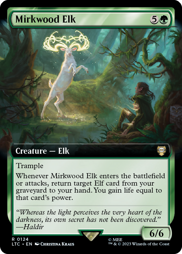 Mirkwood Elk (Extended Art) [The Lord of the Rings: Tales of Middle-Earth Commander] | Shuffle n Cut Hobbies & Games