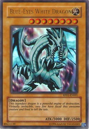 Blue-Eyes White Dragon [RP01-EN001] Ultra Rare | Shuffle n Cut Hobbies & Games