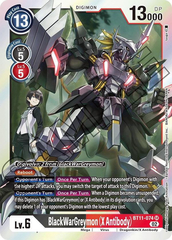 BlackWarGreymon (X Antibody) [BT11-074] [Dimensional Phase] | Shuffle n Cut Hobbies & Games