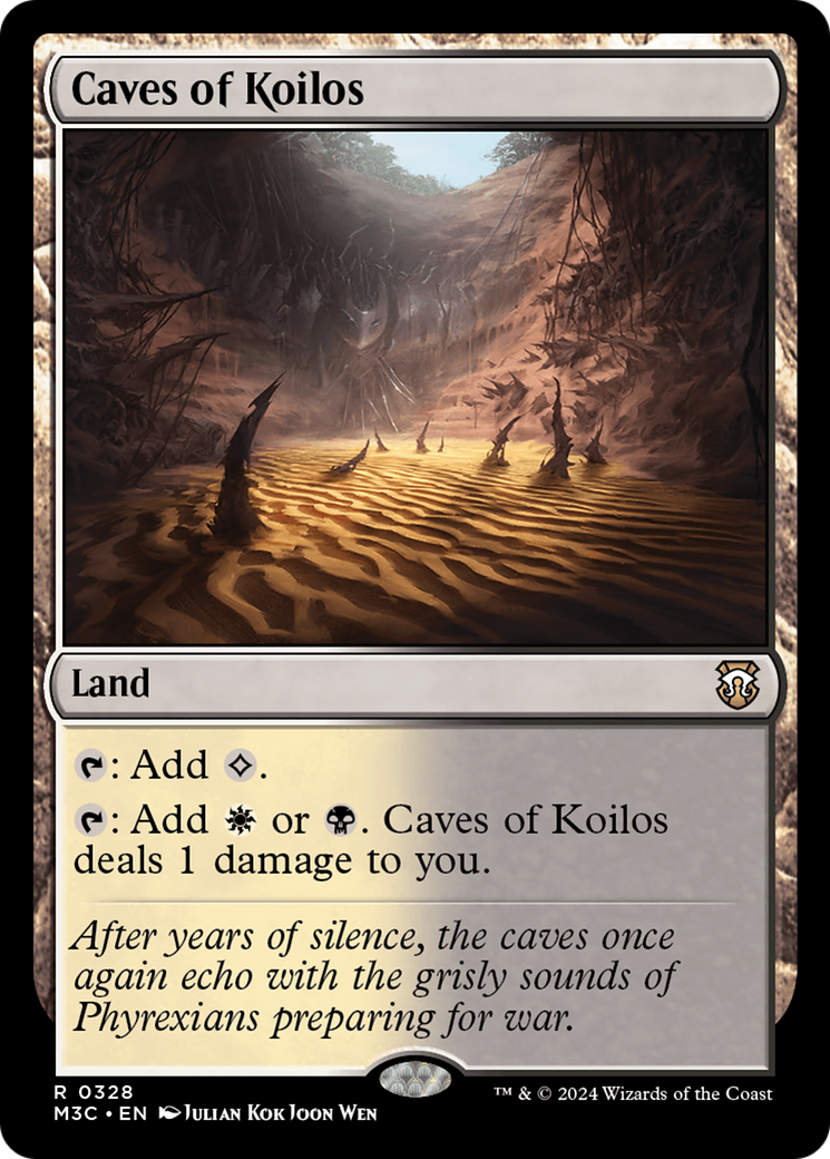 Caves of Koilos (Ripple Foil) [Modern Horizons 3 Commander] | Shuffle n Cut Hobbies & Games