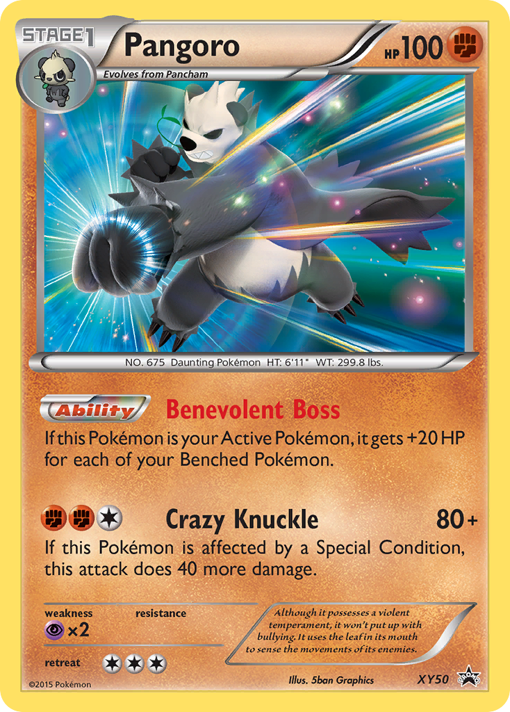 Pangoro (XY50) [XY: Black Star Promos] | Shuffle n Cut Hobbies & Games