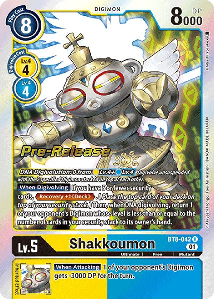 Shakkoumon [BT8-042] [New Awakening Pre-Release Cards] | Shuffle n Cut Hobbies & Games