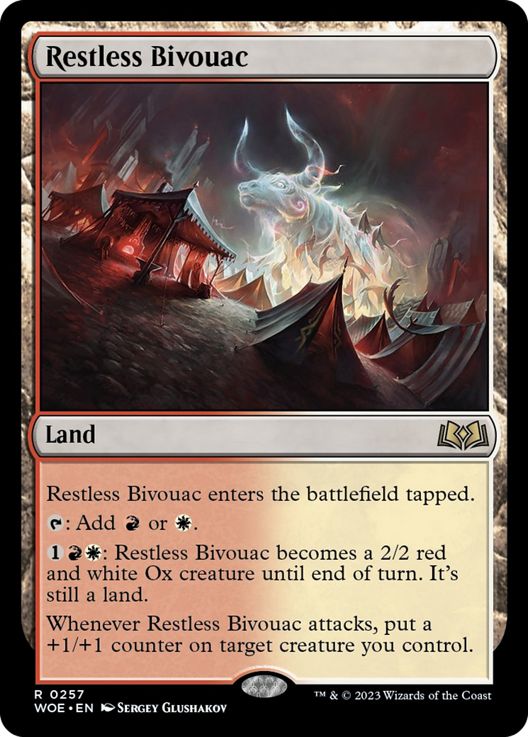 Restless Bivouac [Wilds of Eldraine] | Shuffle n Cut Hobbies & Games