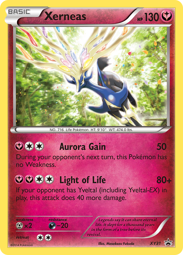 Xerneas (XY31) [XY: Black Star Promos] | Shuffle n Cut Hobbies & Games