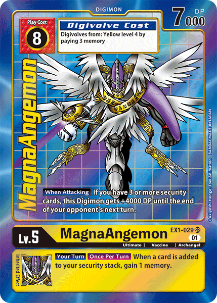 MagnaAngemon [EX1-029] (Alternate Art) [Classic Collection] | Shuffle n Cut Hobbies & Games