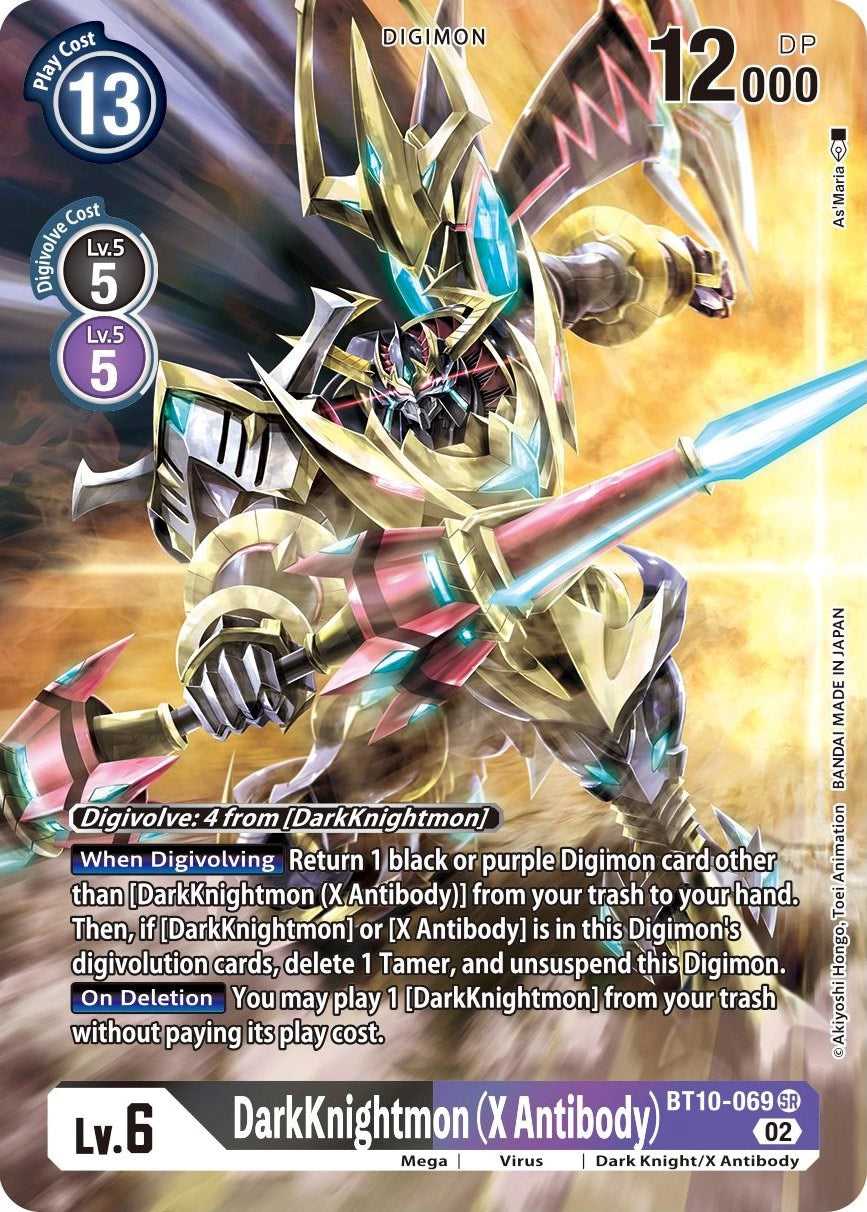 DarkKnightmon (X Antibody) [BT10-069] (Alternate Art) [Xros Encounter] | Shuffle n Cut Hobbies & Games