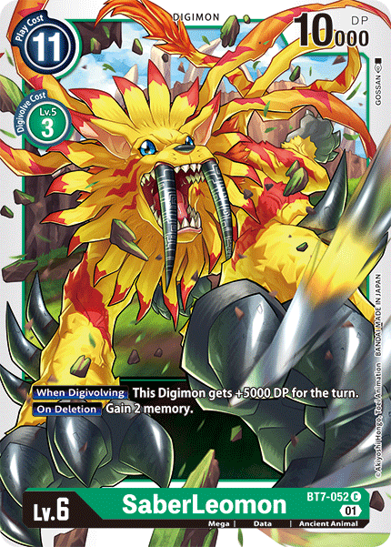 SaberLeomon [BT7-052] [Next Adventure] | Shuffle n Cut Hobbies & Games