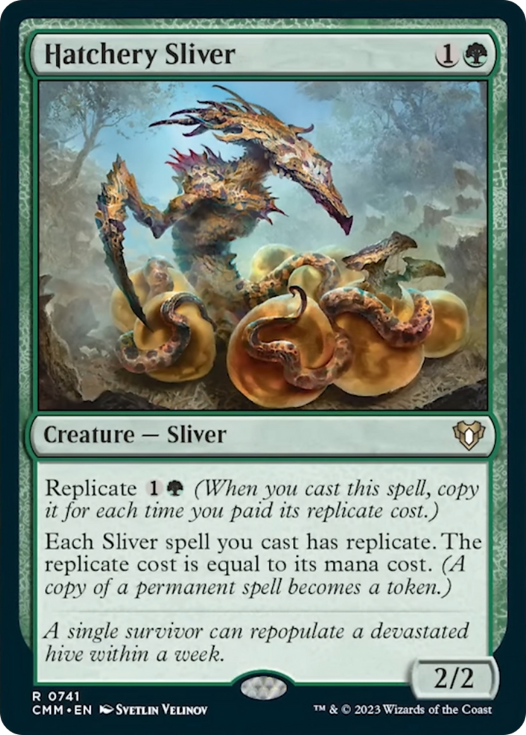 Hatchery Sliver [Commander Masters] | Shuffle n Cut Hobbies & Games