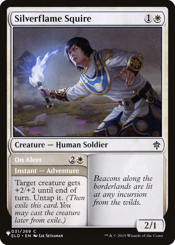 Silverflame Squire [The List] | Shuffle n Cut Hobbies & Games