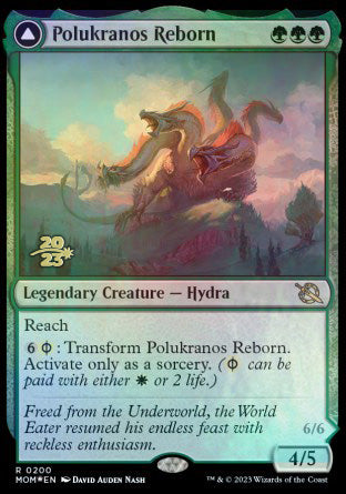 Polukranos Reborn // Polukranos, Engine of Ruin [March of the Machine Prerelease Promos] | Shuffle n Cut Hobbies & Games