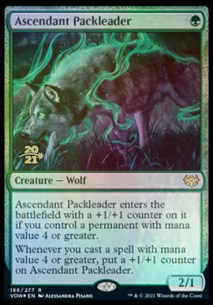 Ascendant Packleader [Innistrad: Crimson Vow Prerelease Promos] | Shuffle n Cut Hobbies & Games