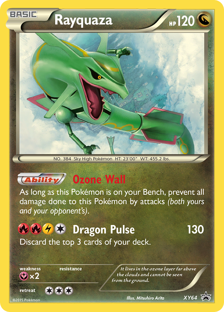 Rayquaza (XY64) [XY: Black Star Promos] | Shuffle n Cut Hobbies & Games